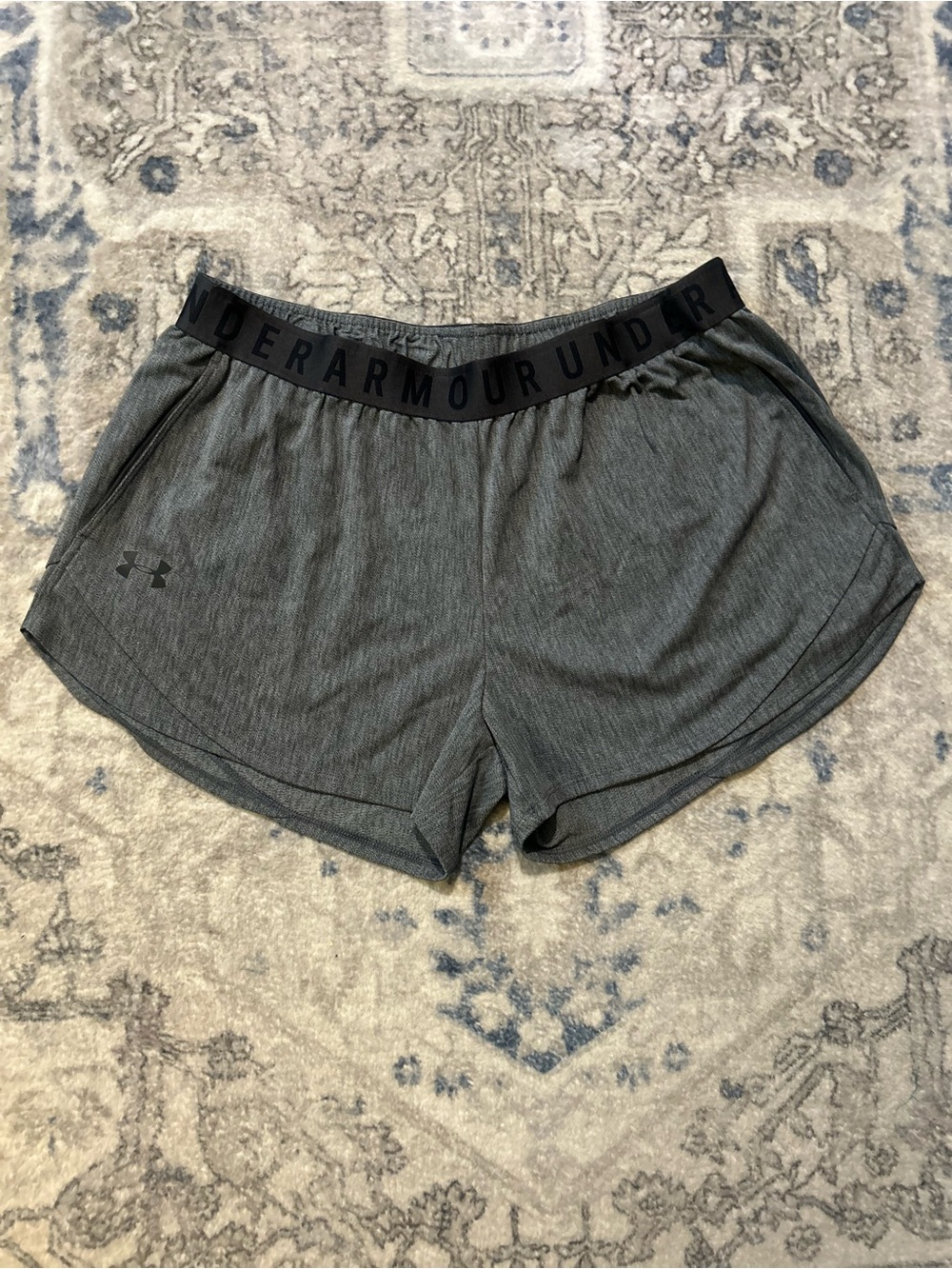 Under Armour Women's Gray Athletic Shorts